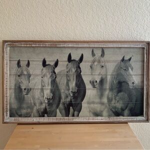 Framed Horse Art Print